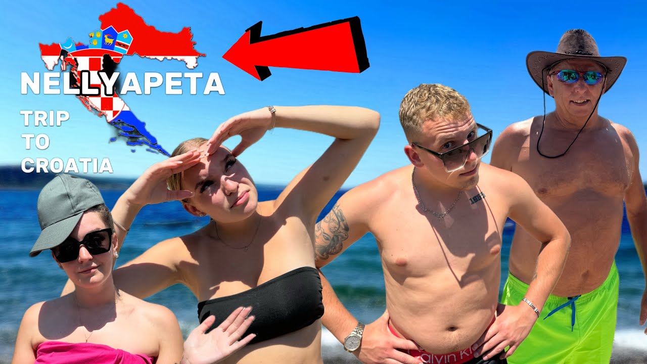 VLOG#01 PÉŤA SMRDÍ??🫣 TRIP DO CHORVATSKA!🇭🇷