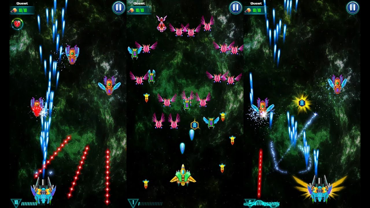 Level 69 Alien Shooter Tips Tricks | Galaxy Attack TOP Space Games Mobile | 갤럭시 어택 | 외계인 슈터