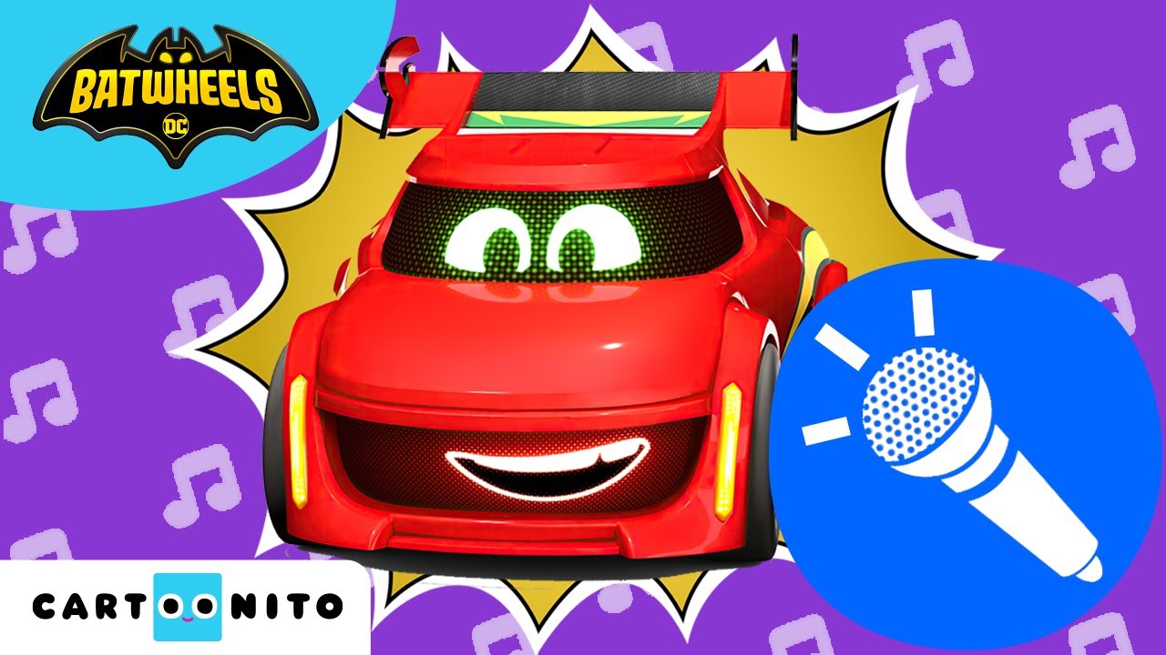 Calling All Batwheels: Karaokesamling med Redbird | Batbilarna | Cartoonito Sverige | För barn