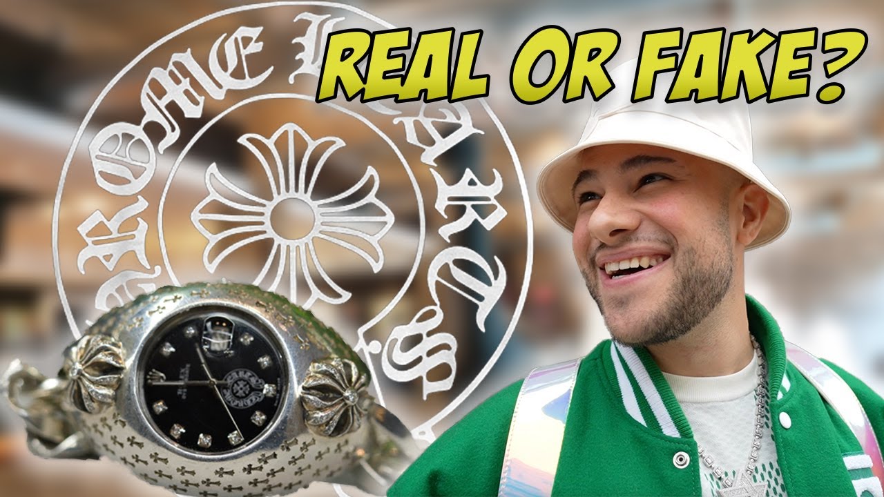 Часы Chrome Hearts Rolex настоящие или поддельные?