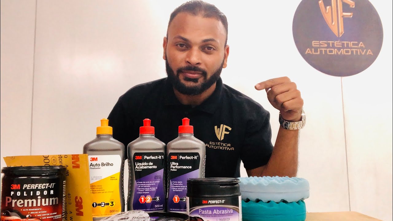 PRODUTOS USADOS NO ESPELHAMENTO 3M || Wilson Fraz&atilde;o