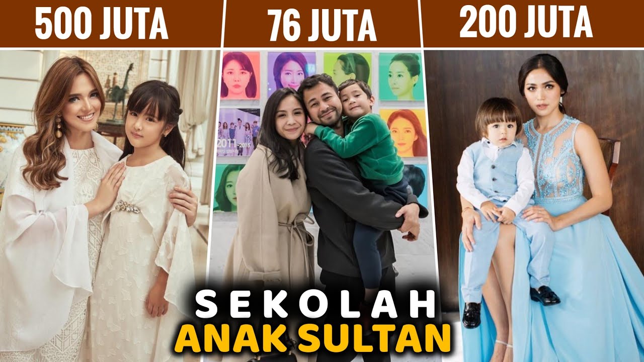 6 Sekolah Anak Artis yang SPPnya Ratusan Juta