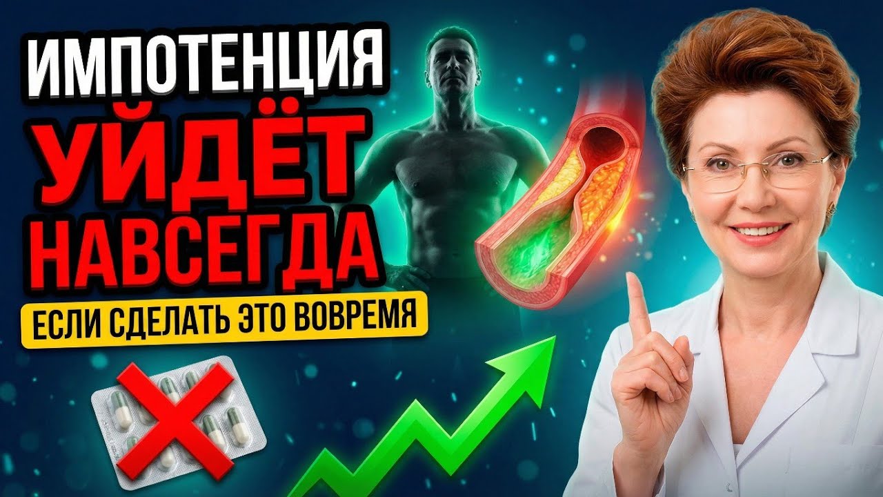 📍Как ВЕРНУТЬ эрекцию после 50 — без операций и БАДов | Что значит, если пропала УТРЕННЯЯ ЭРЕКЦИЯ?