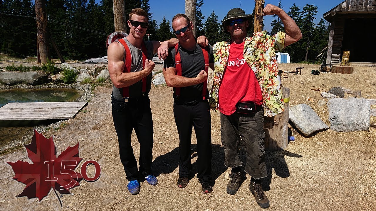 Vancouver Grouse Mountain the Lumberjack show