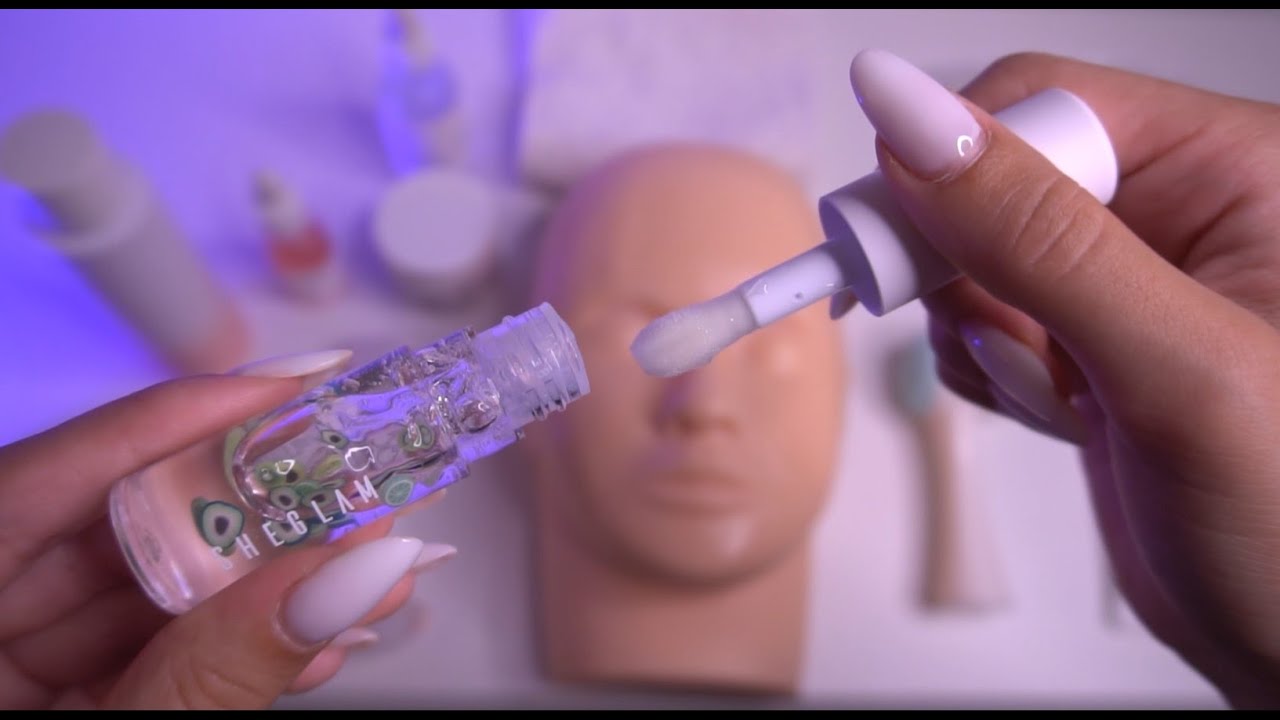 🥑 ASMR Skincare on Mannequin (Layered Sounds) #asmr #skincare