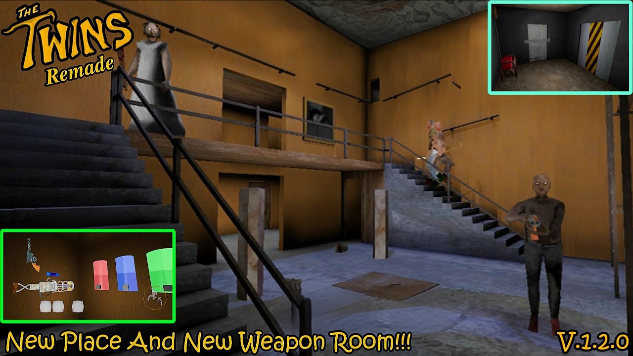 The Twins Remade V.1.2.0 With New Place And Weapon Room Full Gameplay!!! 