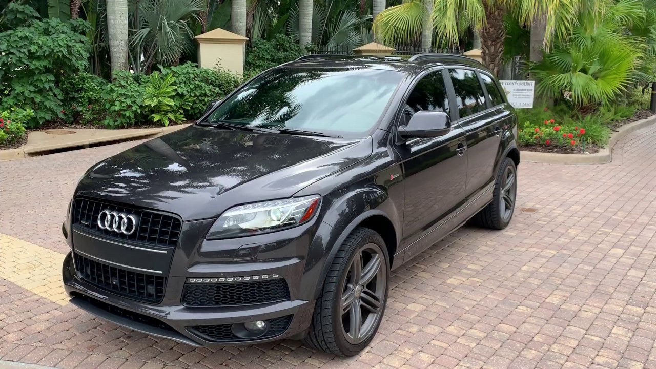SOLD  2013 Audi Q7 S-Line Prestige FOR SALE