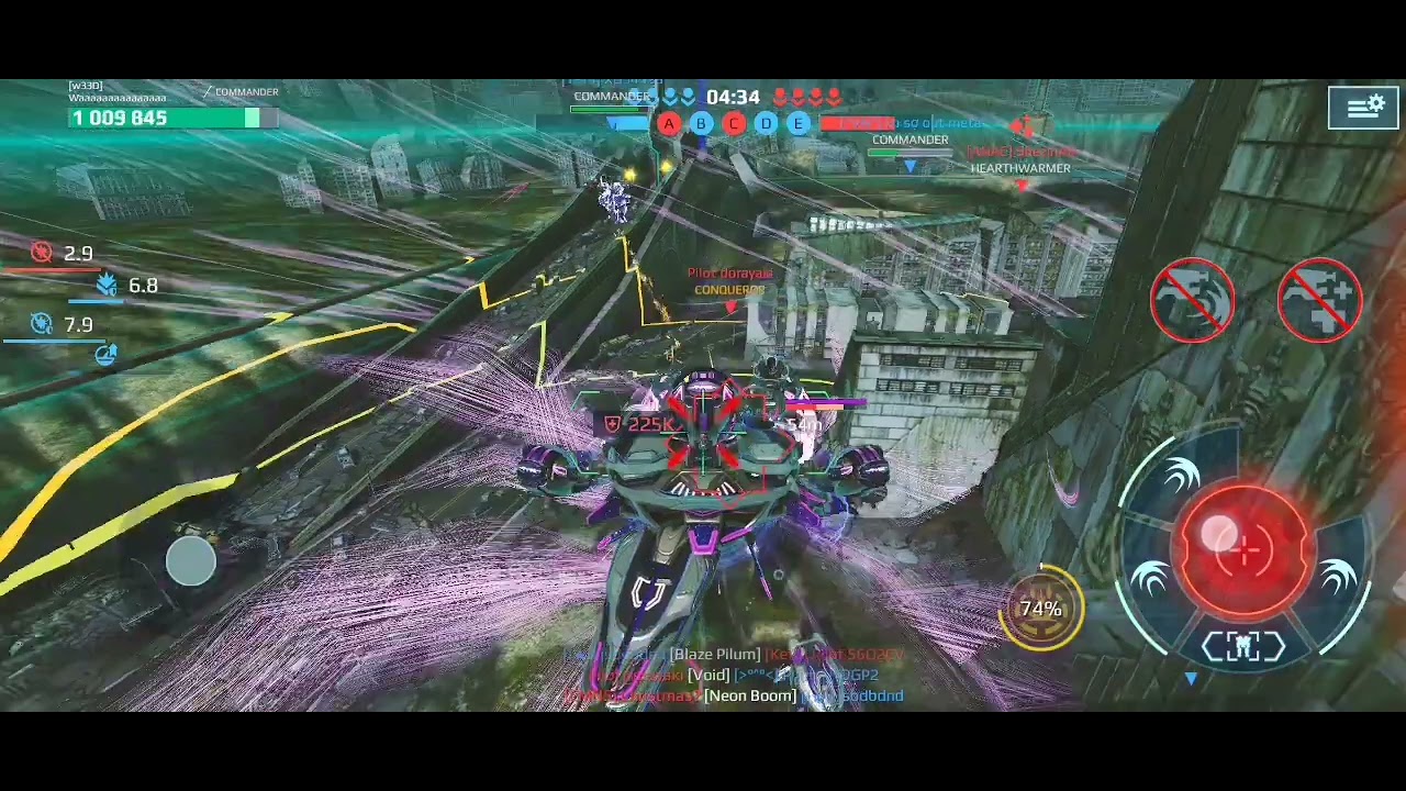 War Robots: Stellar Sirius vs. Atlas