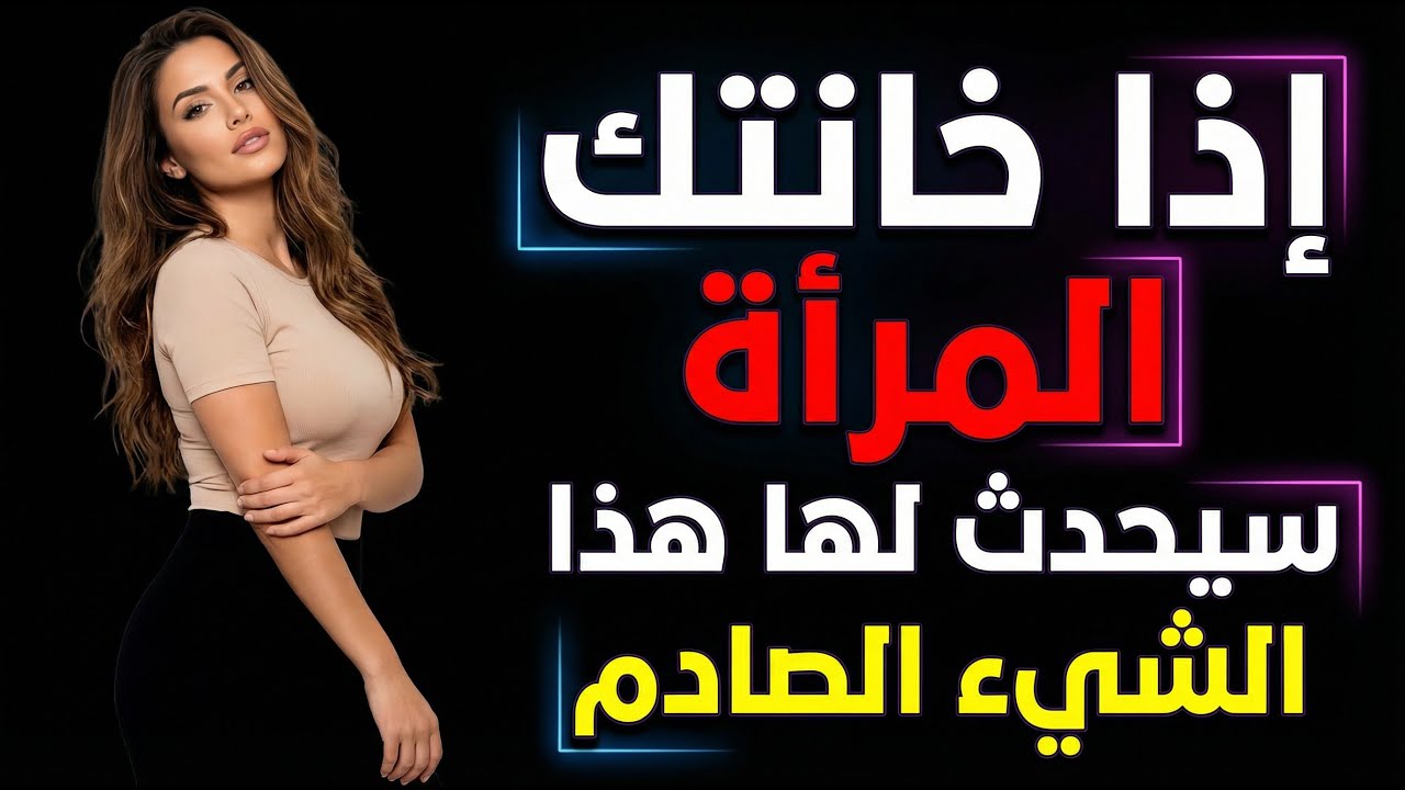 المرأه التى تخــٰون سيحدث لها هذا الشئ الغير متوقع