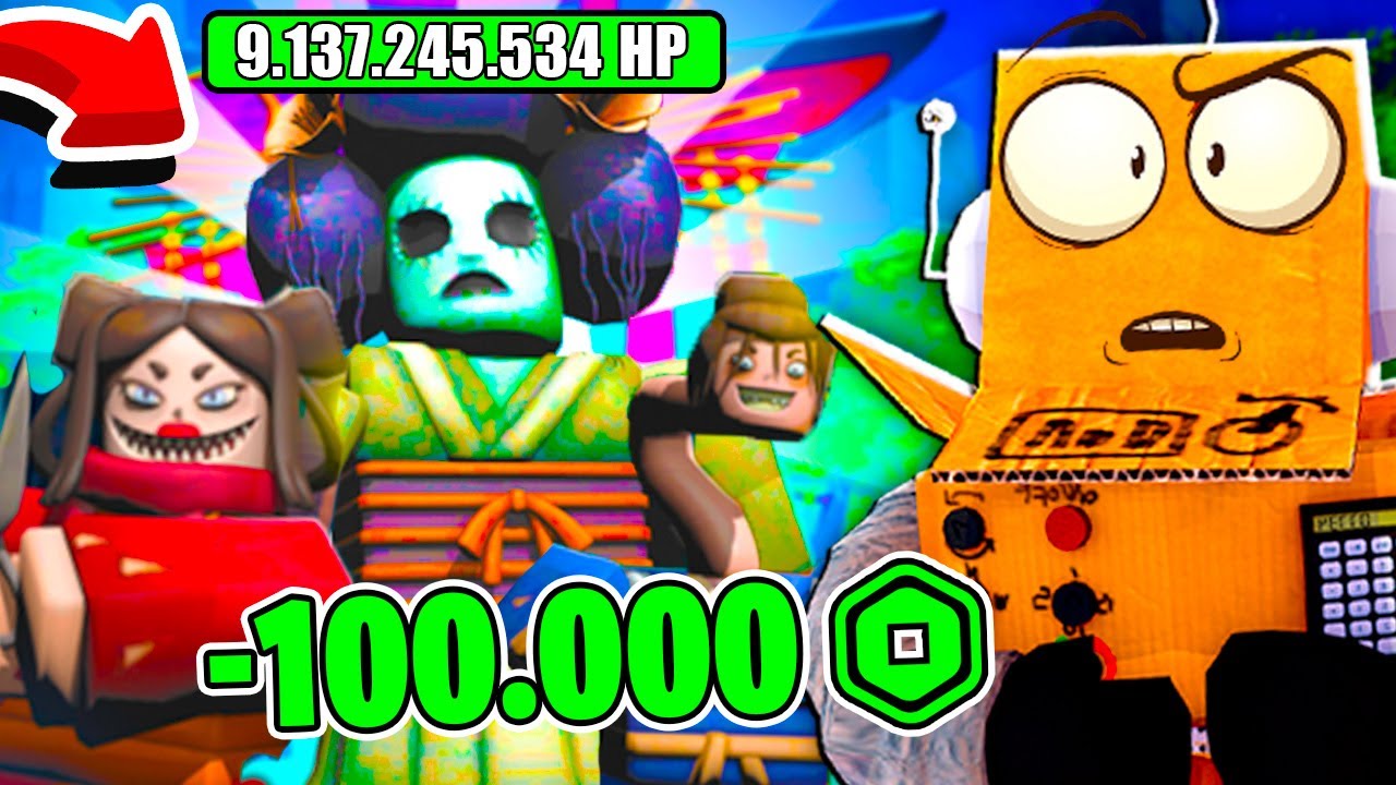 ПОТРАТИЛ 100.000 РОБУКСОВ на ОБНОВЛЕНИЕ ТОВЕР ДЕФЕНС! НУБ И ПРО ВИДЕО ROBLOX THE HOUSE TOWER DEFENSE