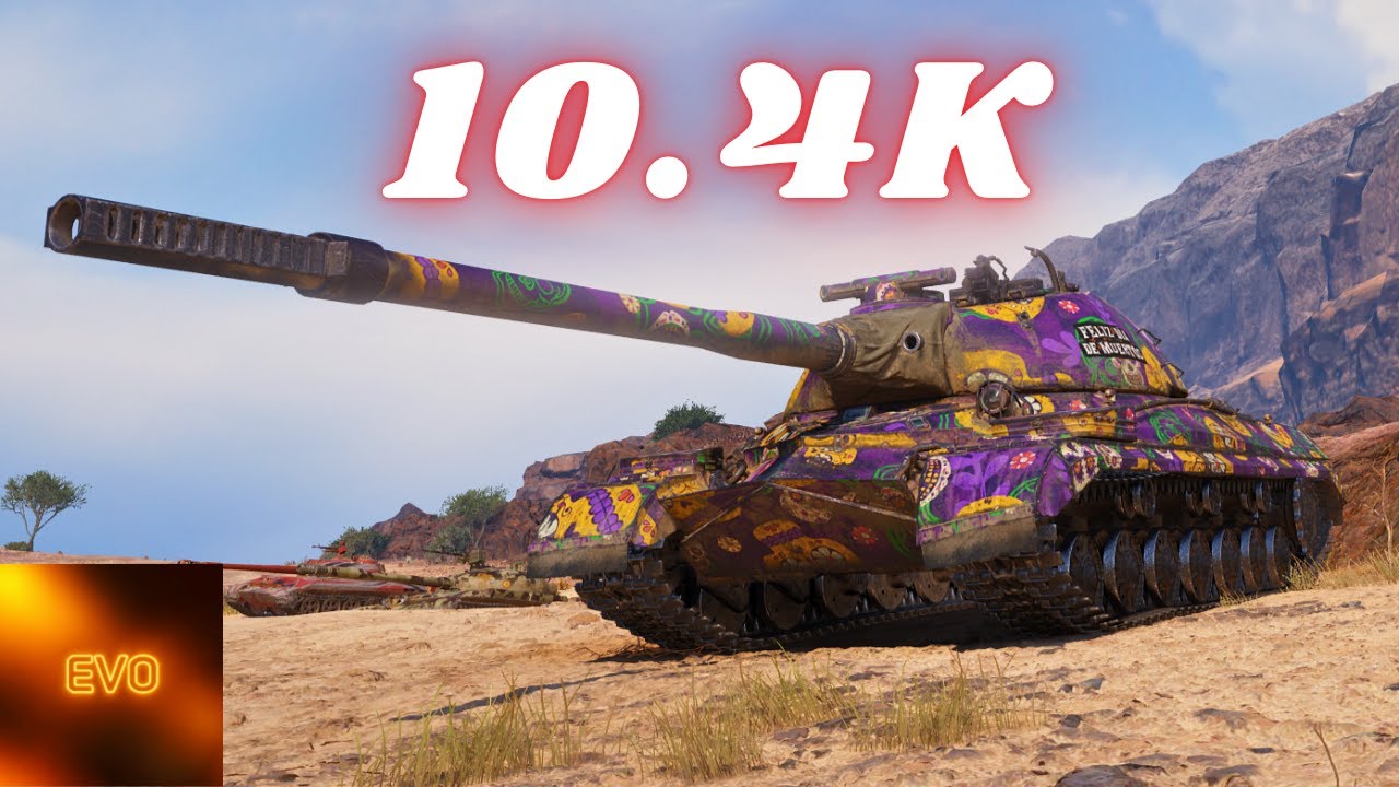 Object 268/5  10.4K Damage & T110E4 - 10K Damage World of Tanks