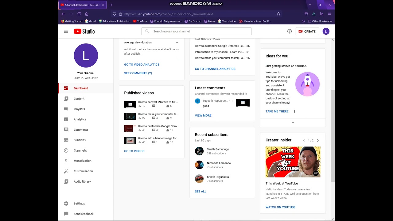 Start of MS Tutorials | Learn PC With Sineth