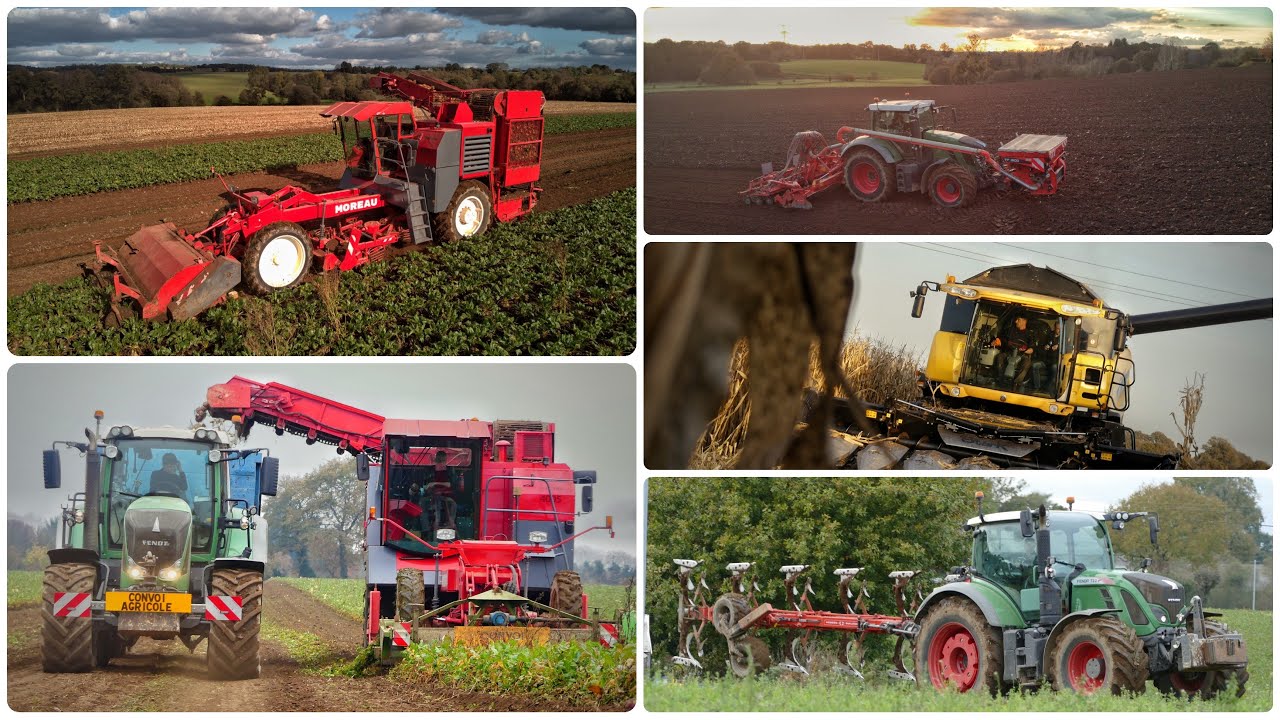 🇫🇷 TRAVAUX D’AUTOMNE À LA FERME  🍂🌽🌾 FULL FENDT 🚜