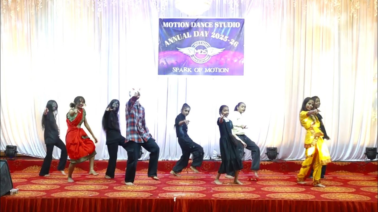 COMEDY HORROR ACT | KANCHANA | MANJULIKA | TATYA BICHHU | WEDNESDAY | MOTION DANCE STUDIO #annualday