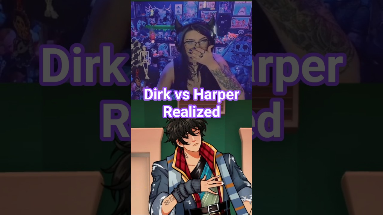 Dirk vs Harper Realized! | #dateeverything #datingsim #datingsimulator