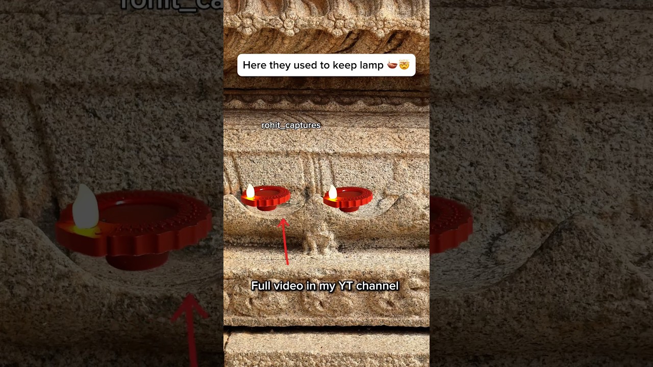 Brilliant Hampi🤯 #hampi #ytshorts #shotoniphone #ancient #shorts