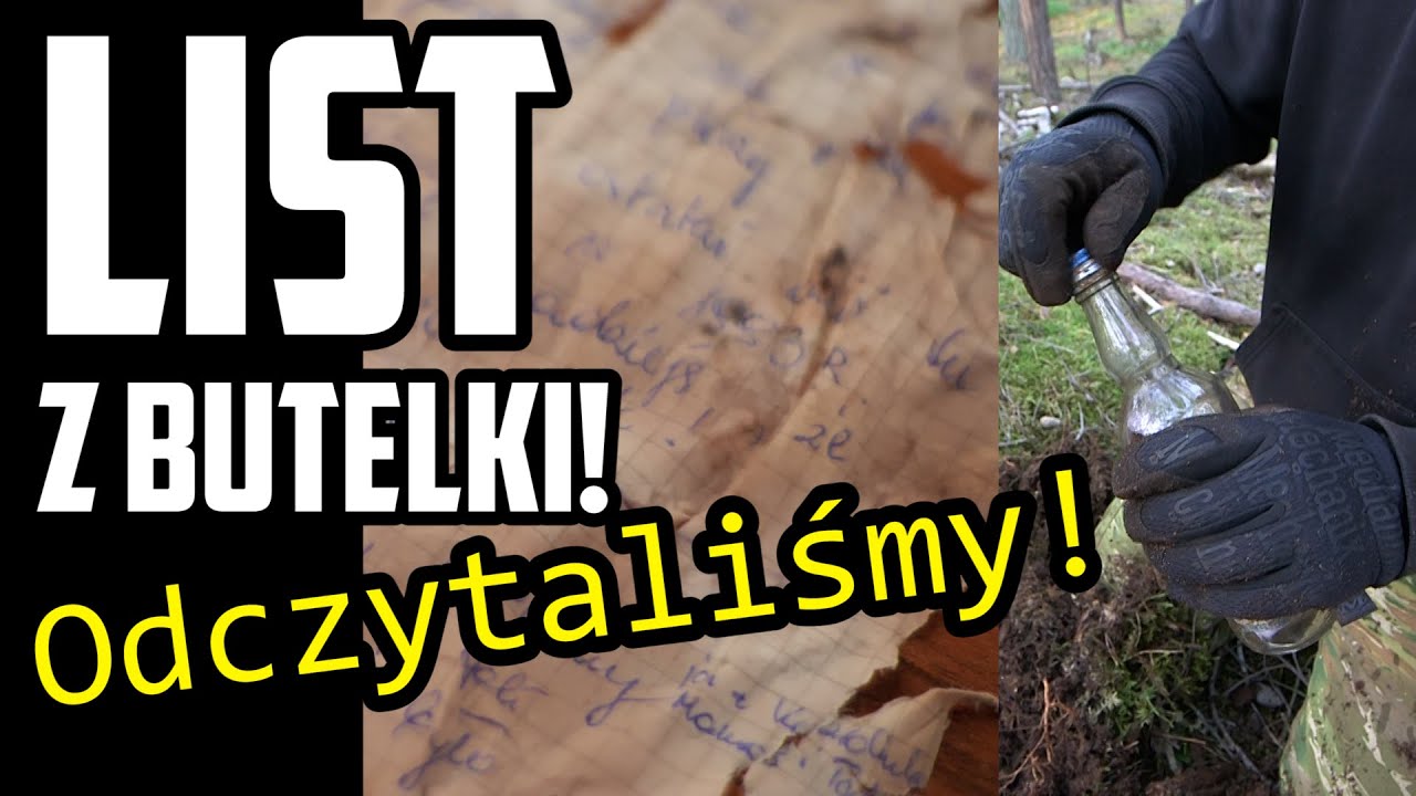 TANK HUNTER #119 Butelka z tajnym listem! Odczytaliśmy go w całości!