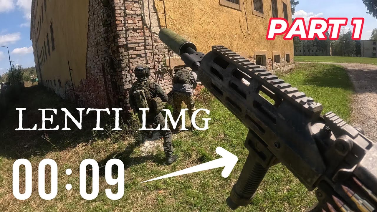 LENTI IS BACK! Airsoft LMG Gameplay 12.04.2025 Part 1