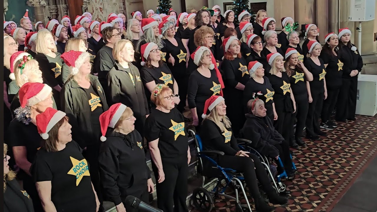 ✨️🎄A THOUSAND YEARS Rock Choir GORTON MONASTERY Christmas 21st December 2025 🎄✨️