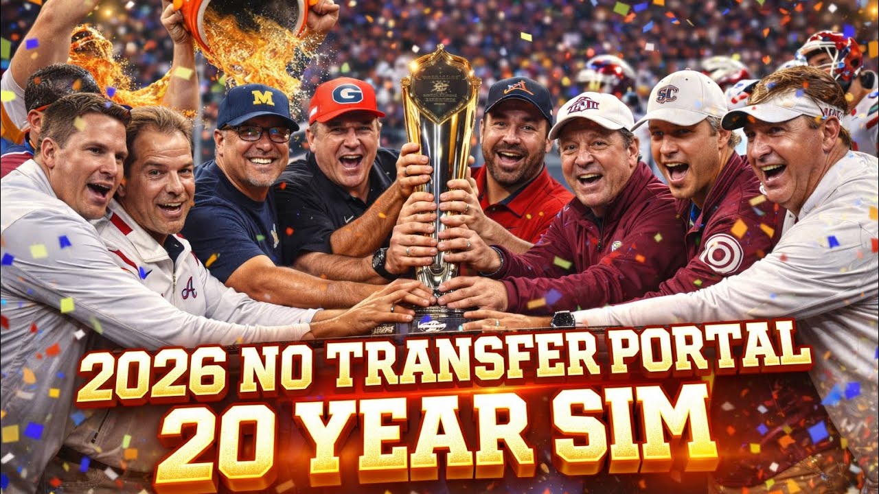 College Football 26 - 2026 Season Sim