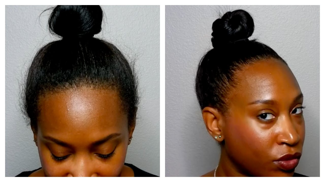 How To Get Your Bun To Look Fuller⎪Thin Natural Hair