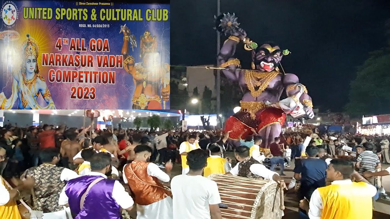 ALL GOA NARAKASUR VADH COMPETITION I HAPPY DIWALI 2023