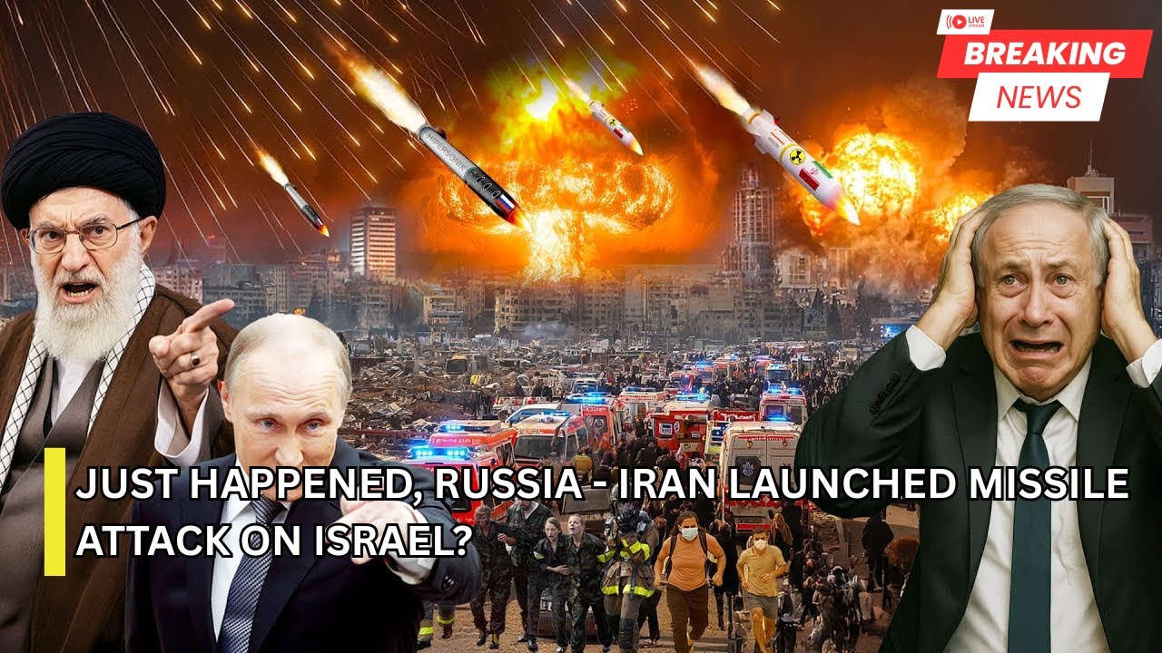 JUST HAPPENED, RUSSIA - IRAN LAUNCHED MISSILE ATTACK ON ISRAEL? Tel Aviv & Haifa State of Emergency