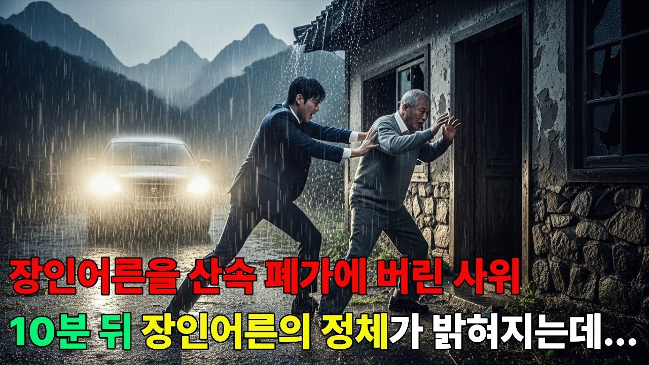 장인어른을 산속에 버린 사위, 그 결말은...ㅣ노후사연ㅣ오디오북ㅣ라디오