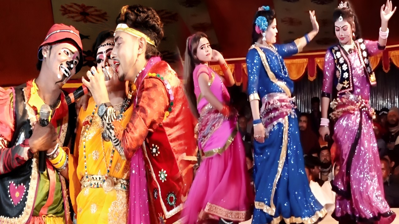 ঝড় তুলো মঞ্চে নাচে গানে তুফান উঠলো || বেহুলা জেরিন মঞ্জু আখি ও কাঙ্গল সোহেল অভিনীত