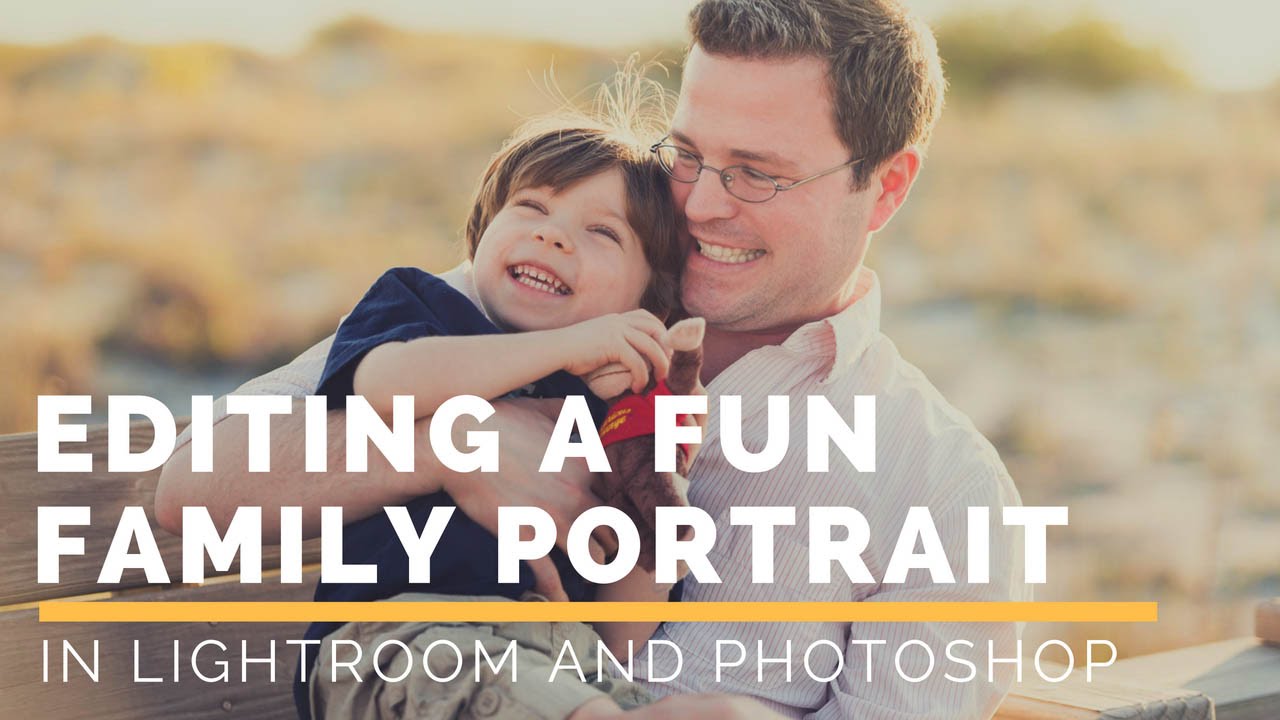 Start to Finish Tutorial: Editing a Candid Portrait in Photoshop and Lightroom  (Episode 3)