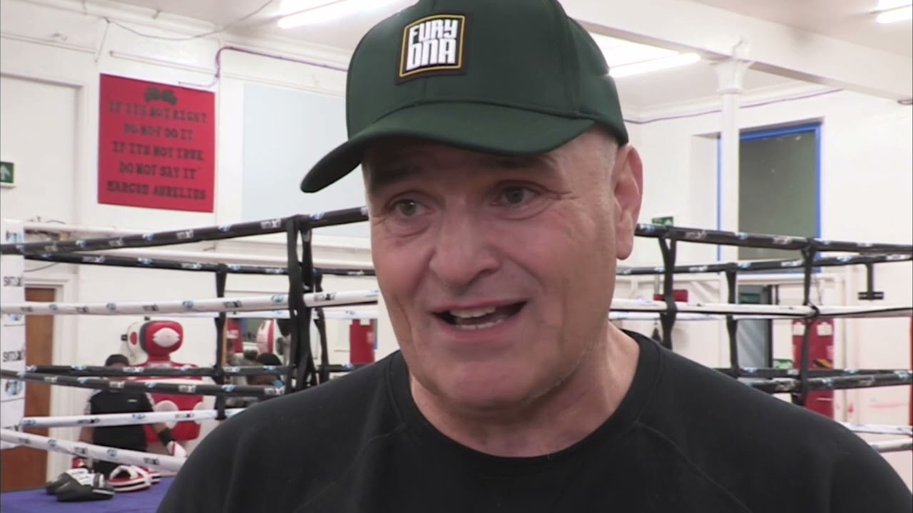 John Fury visits the gym!