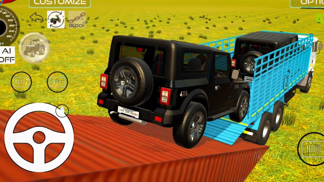 Drive Jcb and Uploading Stone 🪨 🚜 From Damper in Track Game