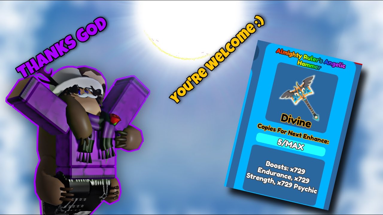 I FINALLY MAXED THIS GOD ITEM (❄️ Super Power Fighting Simulator ❄️)