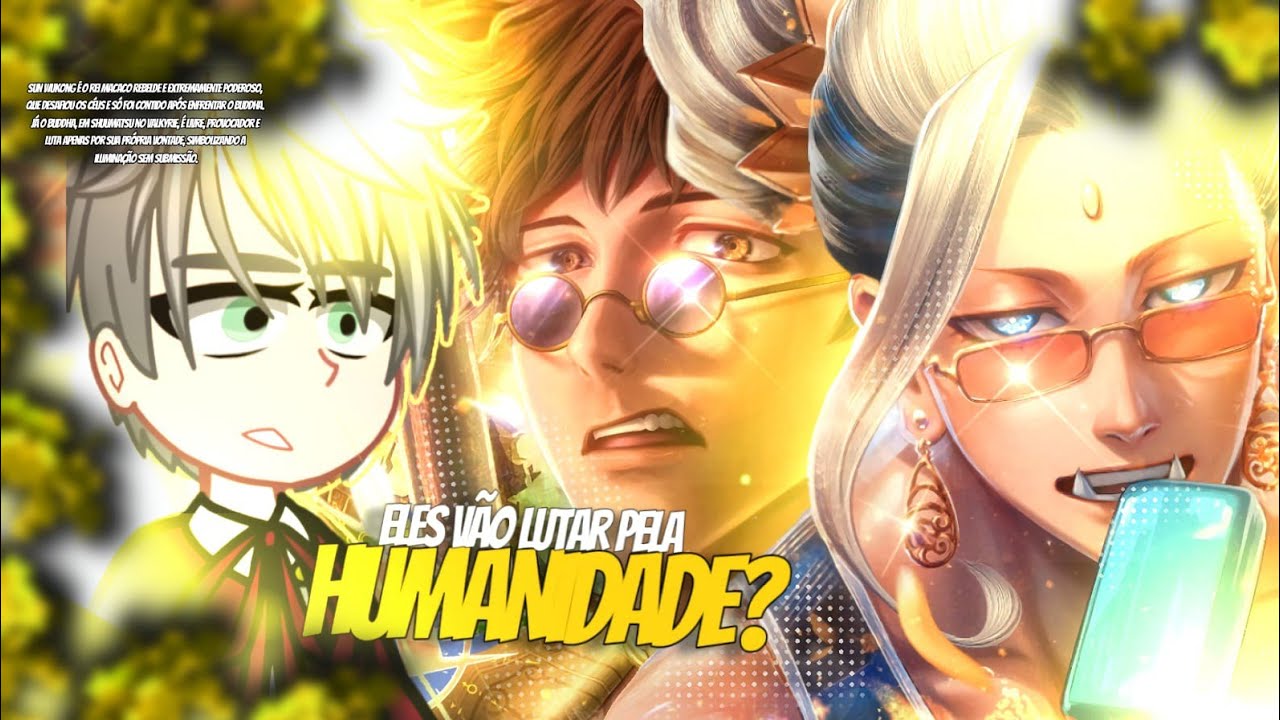Villainess Level 99 React ♪ Buda e Wukong (Shuumatsu no Valkyrie) | Iluminação | AU | AniRap