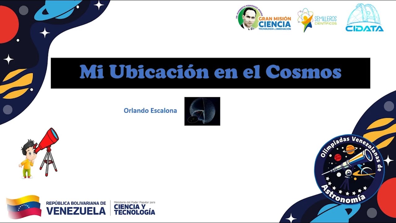 Mi ubicación en el cosmos. Fase 1 - OVA 2026