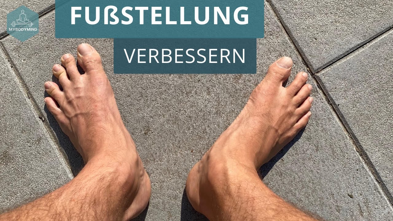 F&uuml;&szlig;e zeigen nach au&szlig;en: Fu&szlig;stellung verbessern