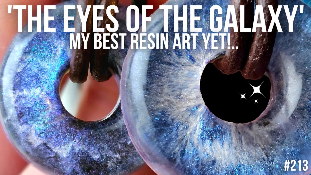 Эти эффекты GALAXY EYE в искусстве смолы просто сводят с ума! Видео от Дэниела Купера