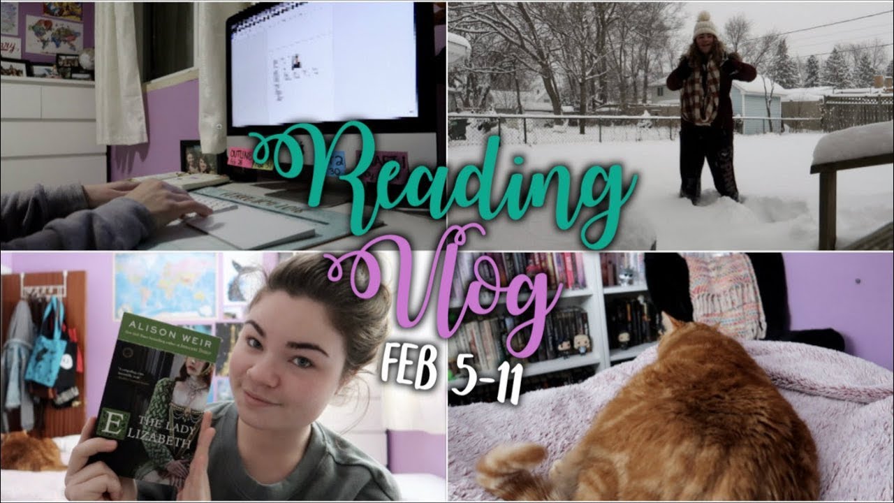 FINISHING MY NOVEL OUTLINE | Reading Vlog February 5-11