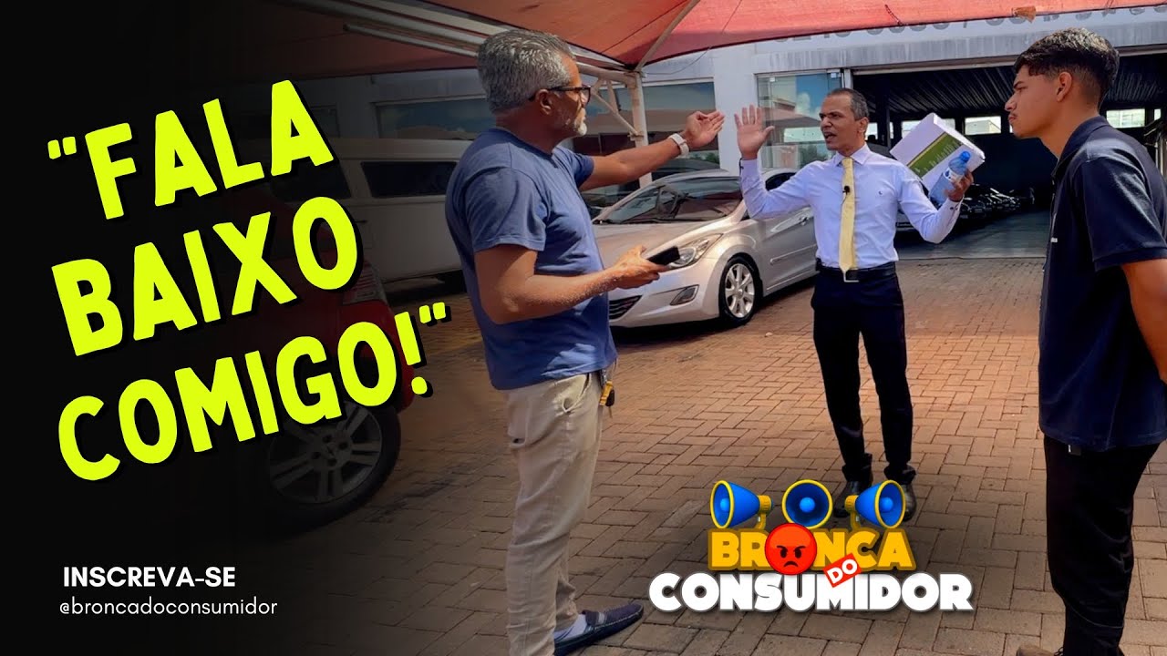 VERGONHA! A BRONCA chegou e o GERENTE correu!