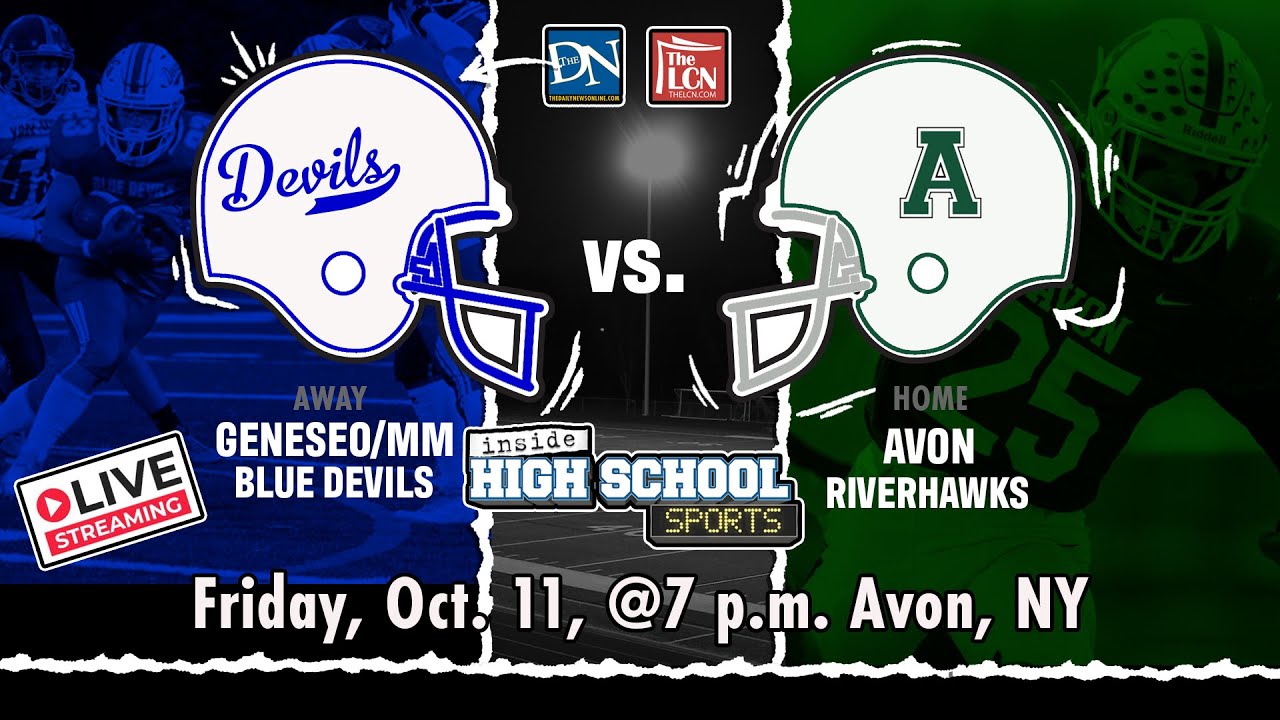 SEC. V FOOTBALL: Geneseo/Mount Morris vs. Avon