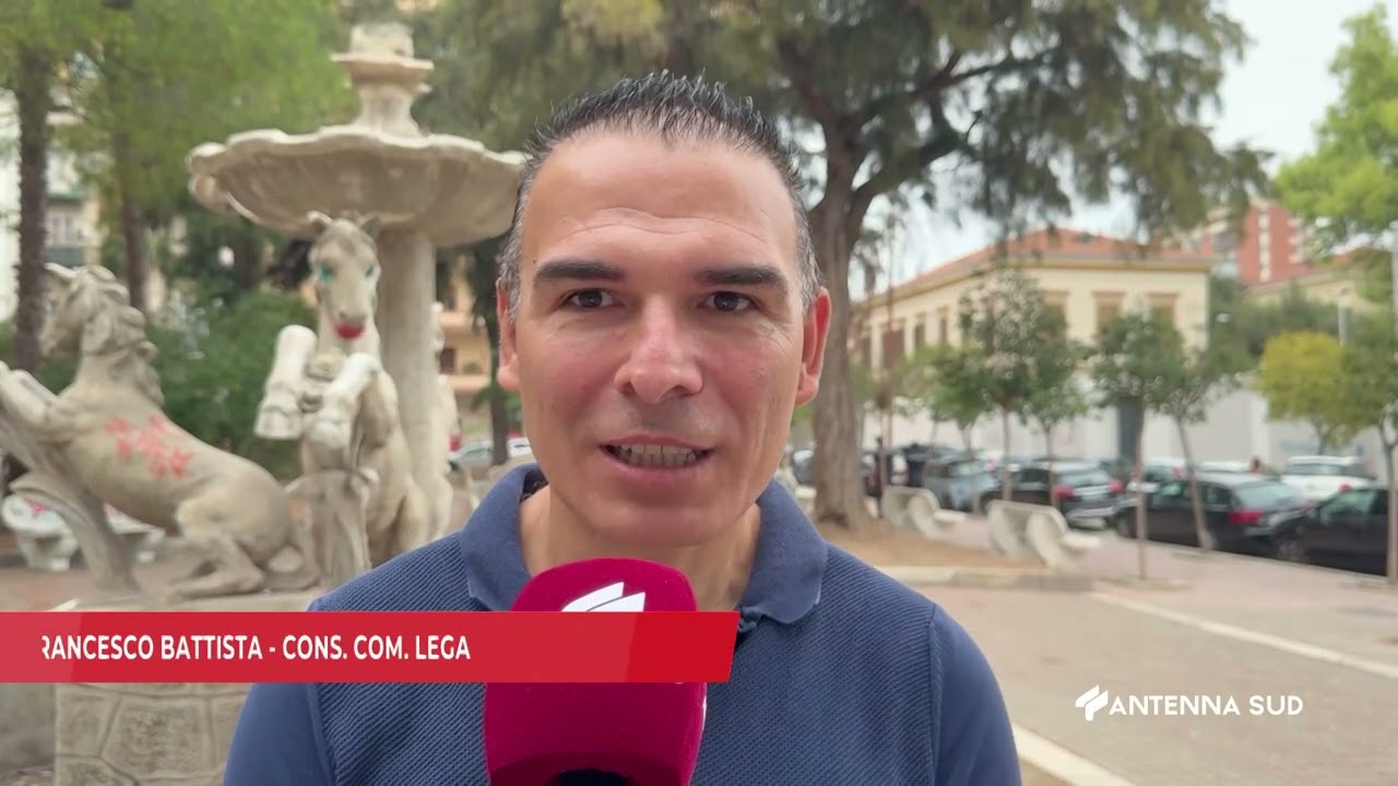 A09 SETTEMBRE 2024   TARNTO   BATTISTA LEGA SEGNALA DEGRADO IN PIAZZA BETTOLO