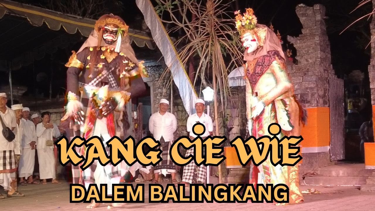 BARONG LANDUNG TERJUNGKAL KE TANAH | Seni Budaya Bali