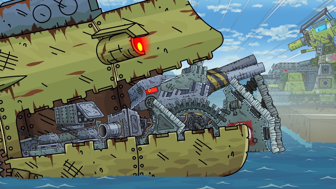 KV-44: Defense of the Fortress and Hunt for the Ratte! – Cartoons about tanks