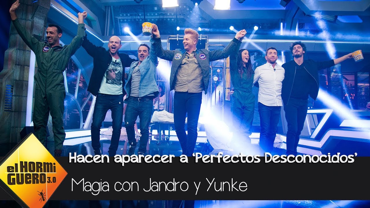 Yunke y Jandro hacen aparecer a 'Perfectos Desconocidos' - El Hormiguero 3.0