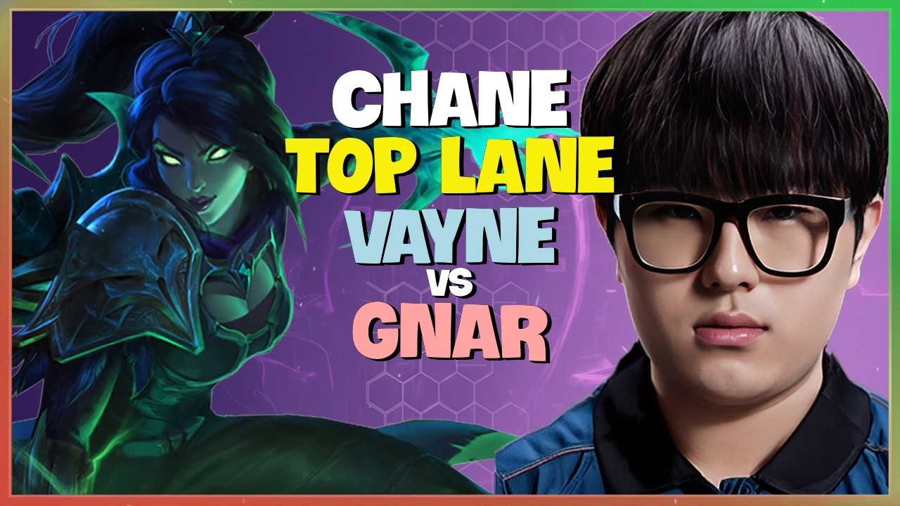 ChanE Reveals Why Challenger Top Lane Vayne Is Unstoppable Engsub
