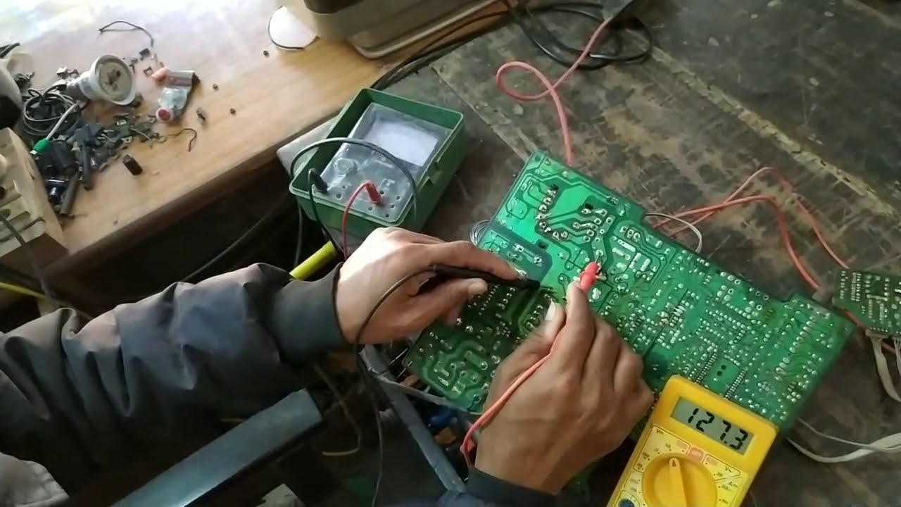 How to repair power supply problem ! All voltage ok but 110 volt is not available !!