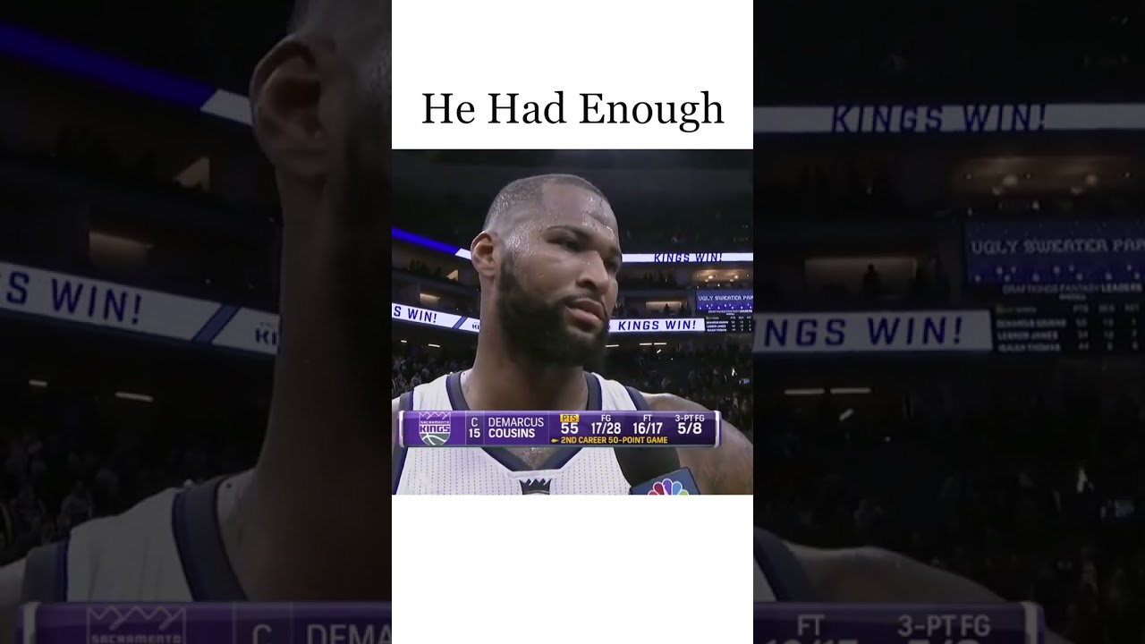 Демаркус Казинс взбесился😳😅