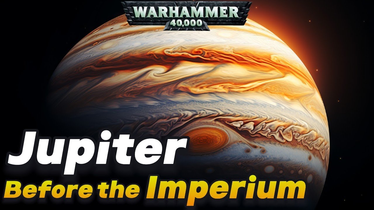 Тайны древней ночи: тайная история лун Юпитера #warhammer40klore