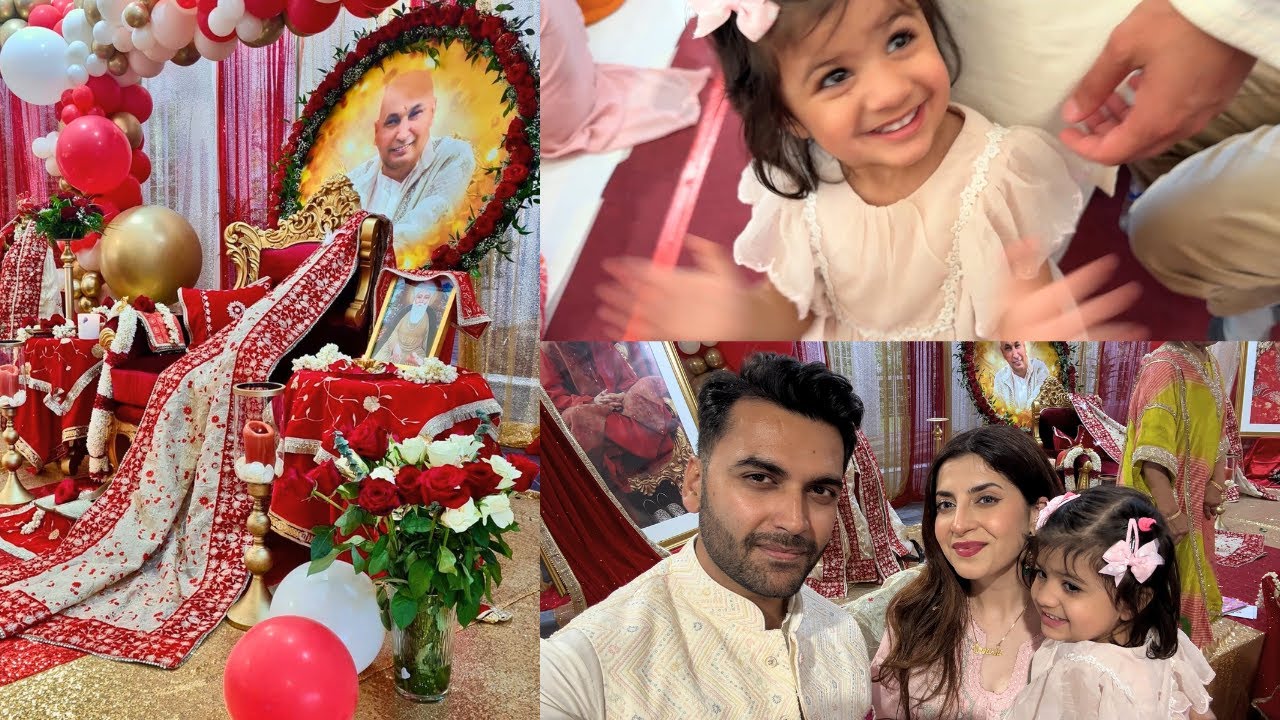 Chia Ka Cute Dance At Guruji's Birthday Celebration In London | Indian Family Vlog UK