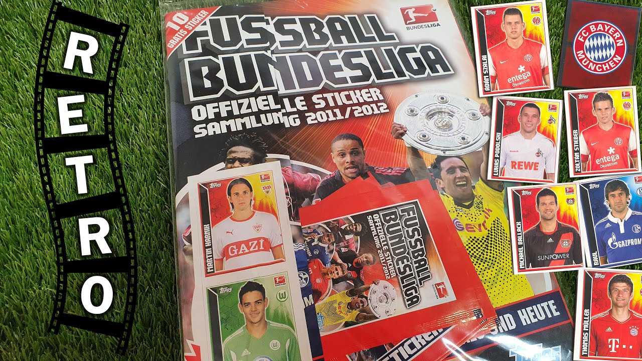 Topps Bundesliga 11/12 Matricás Album Starter | Bemutató